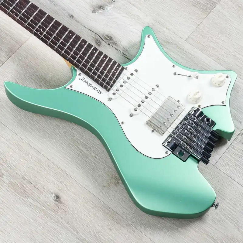 Strandberg Boden Classic NX 6 Headless Multi-Scale Guitar, Viridian Green Budget