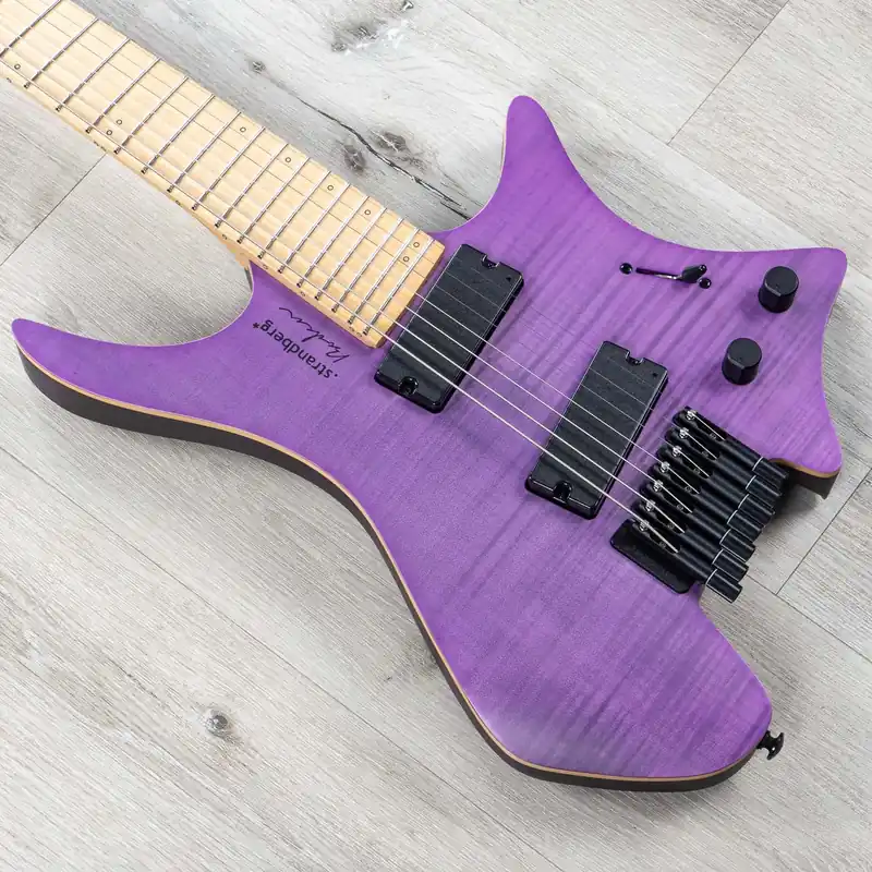 Strandberg Boden Standard NX 7 Headless Multi-Scale 7-String Guitar, Purple Same Day Shipping