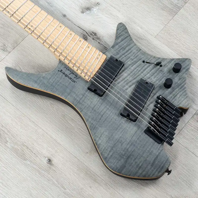 Strandberg Boden Standard NX 8 Headless Multi-Scale 8-String Guitar, Charcoal Luxury