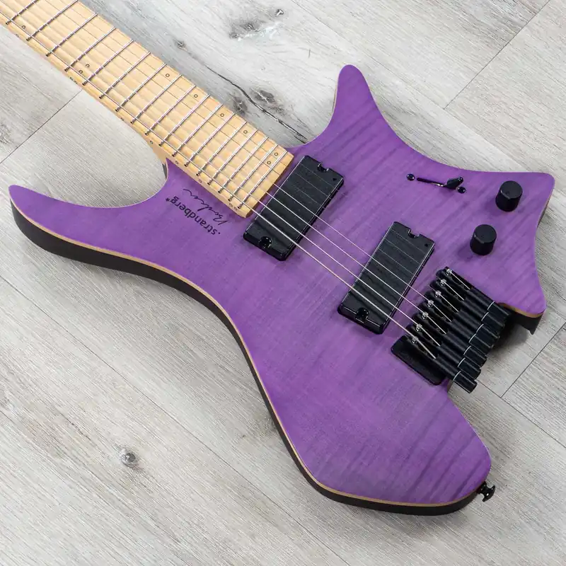 Strandberg Boden Standard NX 7 Headless Multi-Scale 7-String Electric Guitar, Purple Final Sale
