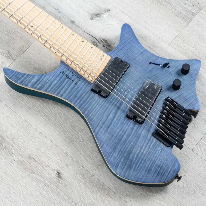 Certified Strandberg Boden Standard NX 8 Headless Multi-Scale 8-String Guitar, Blue