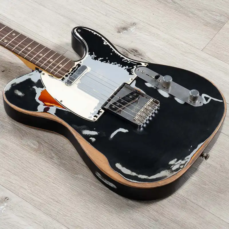 Fender Joe Strummer Telecaster Guitar, Rosewood Fretboard, Black Today Only