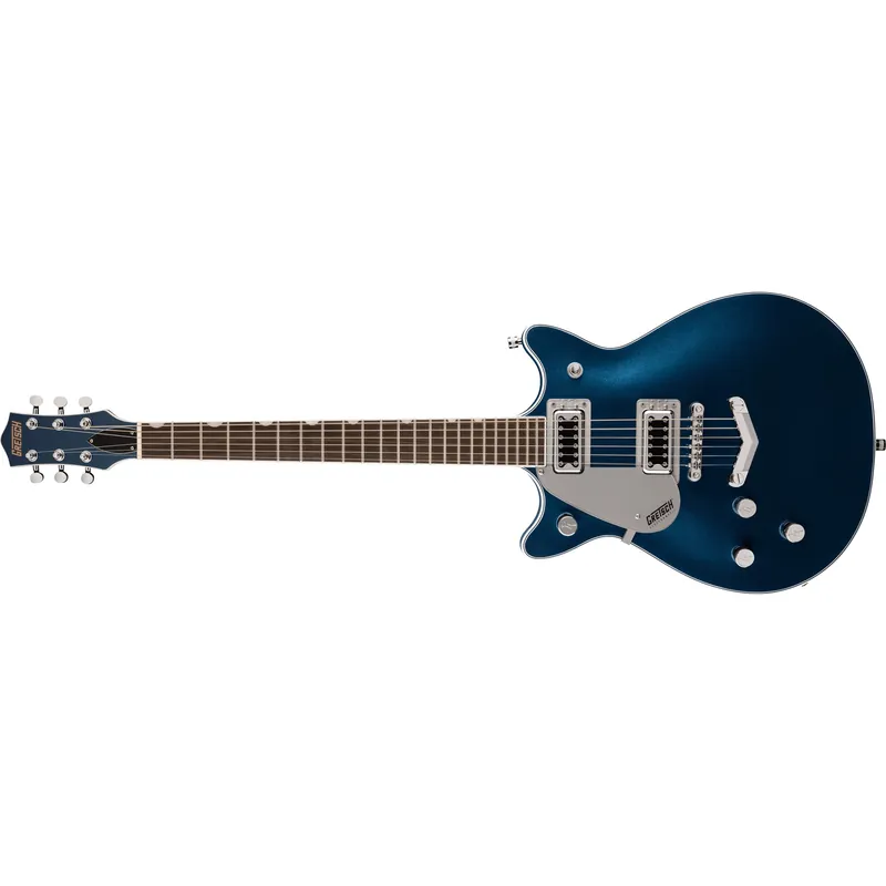 Instant Buy Gretsch G5232LH Electromatic Double Jet FT Left-Handed Guitar w/ V-Stoptail, Laurel Fretboard, Midnight Sapphire