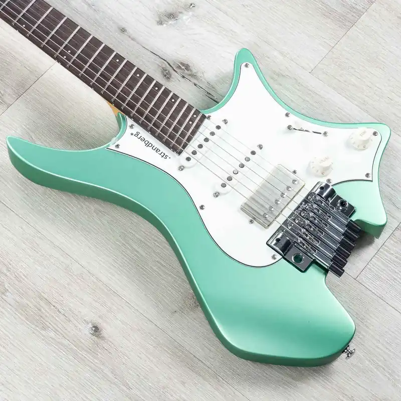 Strandberg Boden Classic NX 6 Headless Multi Scale Guitar, Viridian Green Buy Today