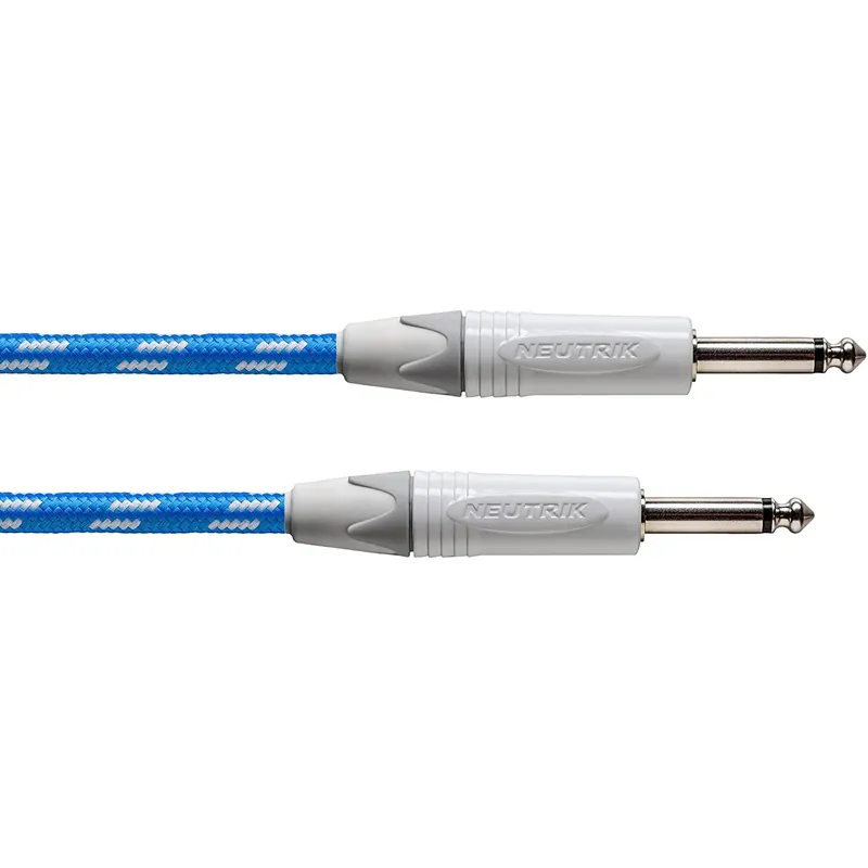 Cordial Cables CXI PP-SKY 1/4Guitar Instrument Cable, Striaght-Straight, 10ft Top Rated