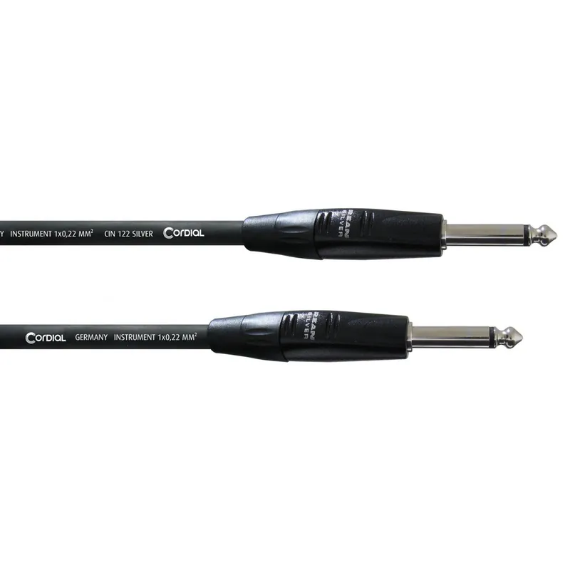 Weekend Sale Cordial Cables CII PP 1/4Guitar Instrument Cable, Straight-Straight, 20ft