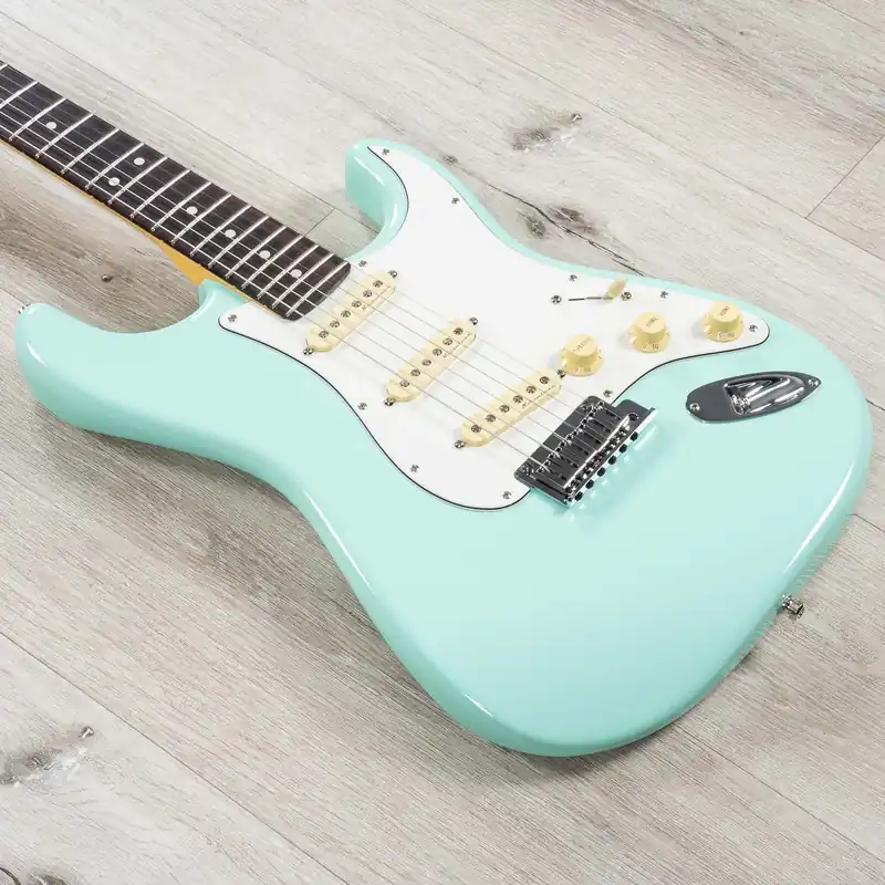 Bargain Fender Custom Shop Jeff Beck Signature Stratocaster Guitar, Rosewood Fingerboard, Surf Green