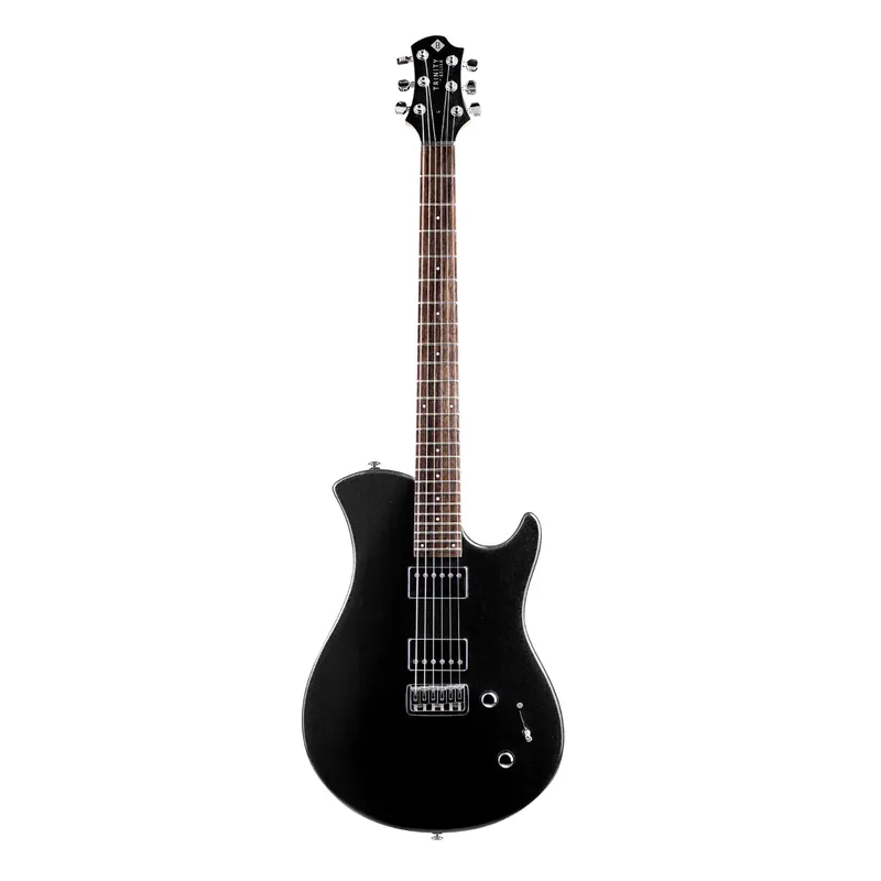 Relish Trinity Guitar, Laurel Fretboard, Pickup Swapping System, Metallic Black Special Discount