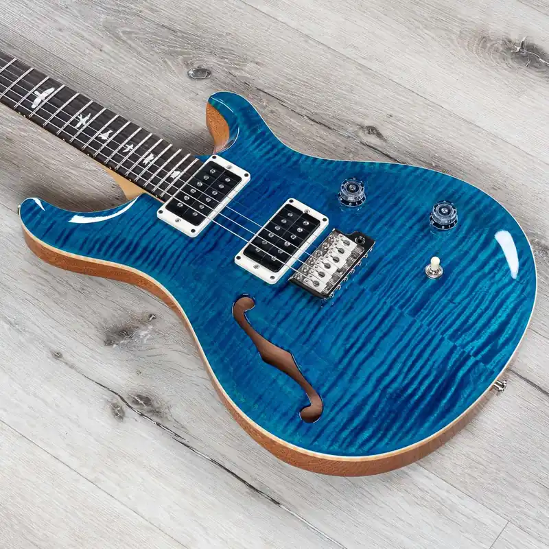 PRS Paul Reed Smith CE 24 Semi-Hollow Guitar, Rosewood Fretboard, Blue Matteo Markdown