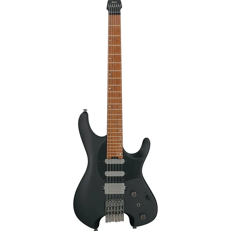 Seasonal Sale Ibanez Q54 Q Series Guitar, Roasted Birdseye Maple Fretboard, Black Flat