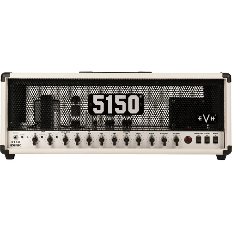 EVH 5150 Iconic Series 80-Watt Guitar Amp Head w/ 6L6 Power Tubes, Ivory Sale