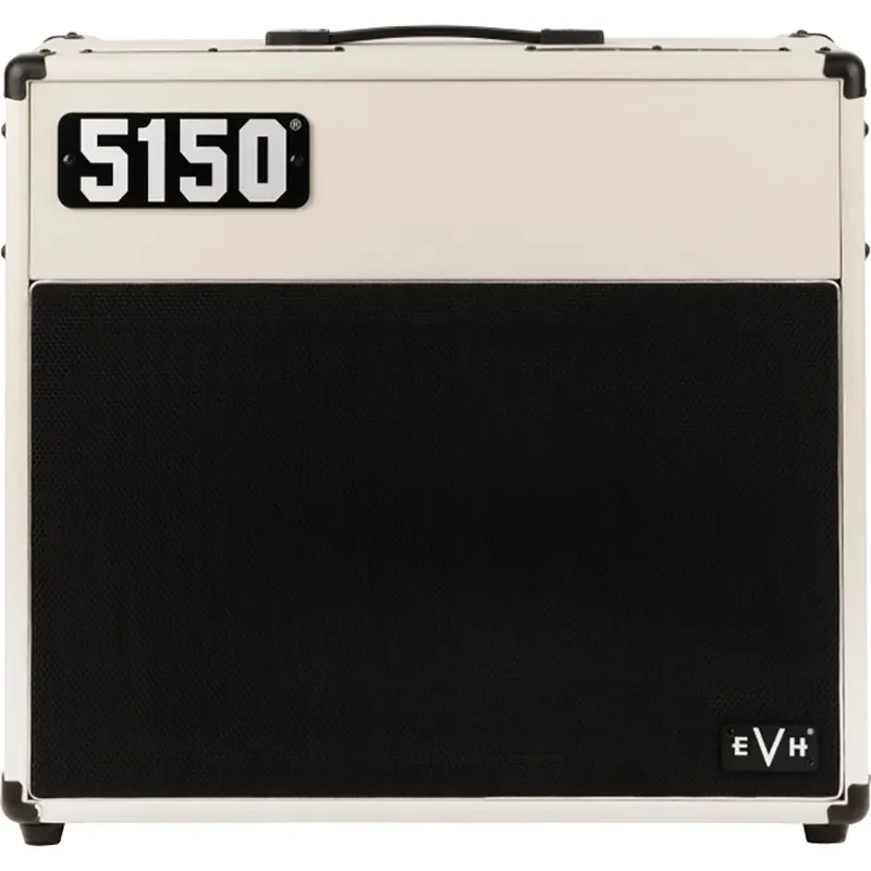 No Minimum Order EVH 5150 Iconic Series 40-Watt 1x12 Guitar Amp Combo w/ 6L6 Power Tubes, Ivory