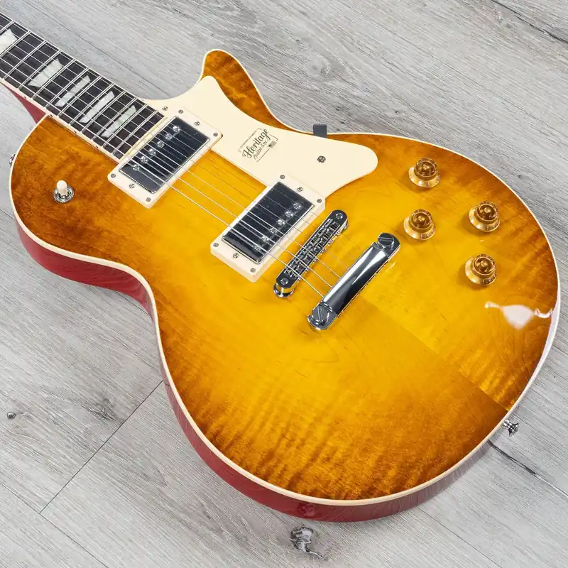 Fan Favorite Heritage Standard Collection H-150 Guitar w/ Case, Rosewood Fretboard, Dirty Lemon Burst