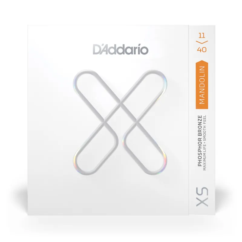 Fresh Stock D'Addario XSM1140 Phosphor Bronze Mandolin Strings, Medium, 11-40