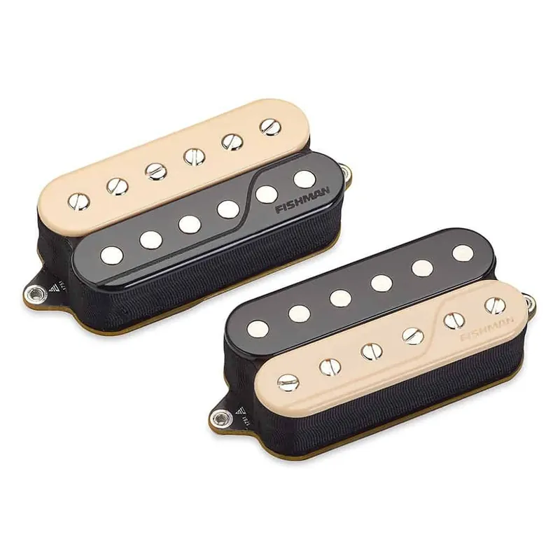 Must Have Fishman Fluence Classic Humbucker Open Core Guitar Pickup Set, Zebra