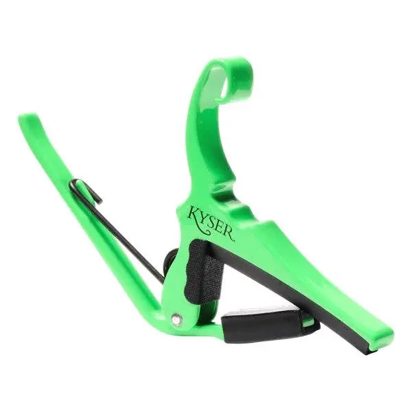 Bulk Order Kyser Special Edition Neon Collection Quick-Change Guitar Capo, Neon Green