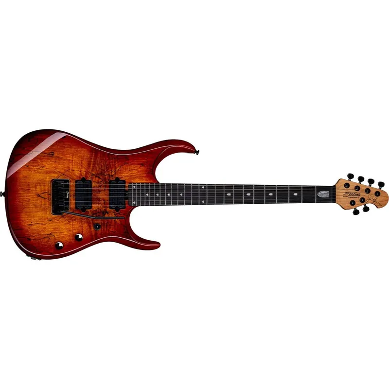 Exclusive Sterling by Music Man John Petrucci JP150 DiMarzio Guitar, Blood Orange Burst