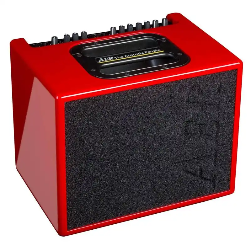 AER Compact 60/4 60-Watt Acoustic Guitar Combo Amplifier, Red High-Gloss Fresh Stock