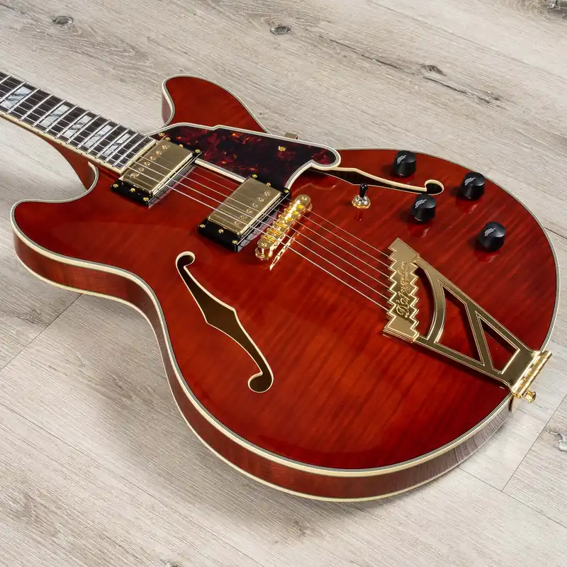 D'Angelico DAEDCVIOGS Excel DC Semi-Hollow Guitar, Rosewood Fretboard, Viola Markdown