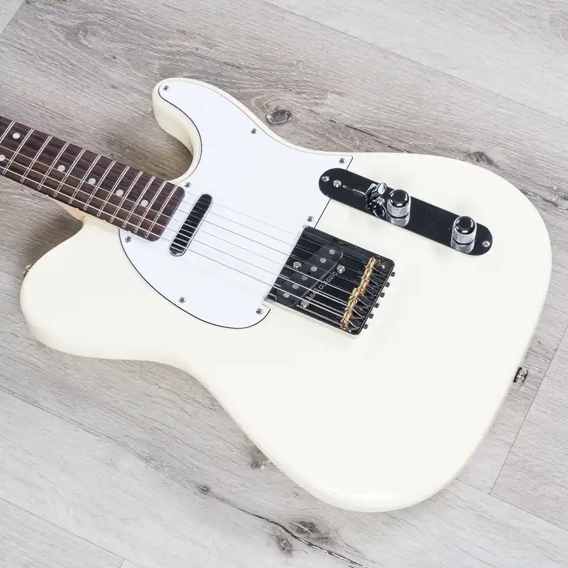 High Quality G&L USA ASAT Classic Alnico Guitar, Rosewood Fretboard, Vintage White