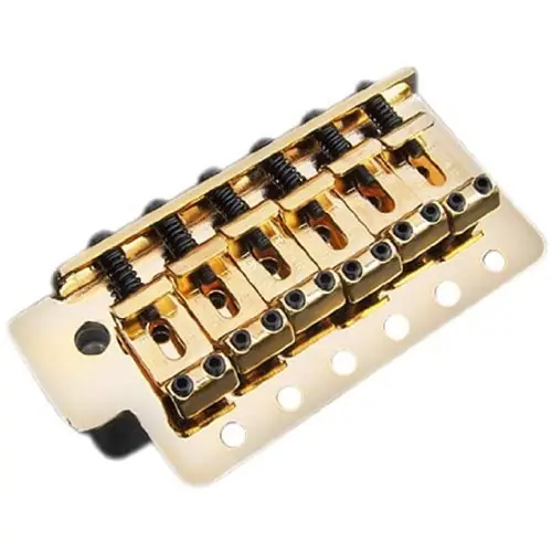 Fender Vintage-Style Standard Series Stratocaster Guitar Bridge (Pre '06), Gold New Arrival