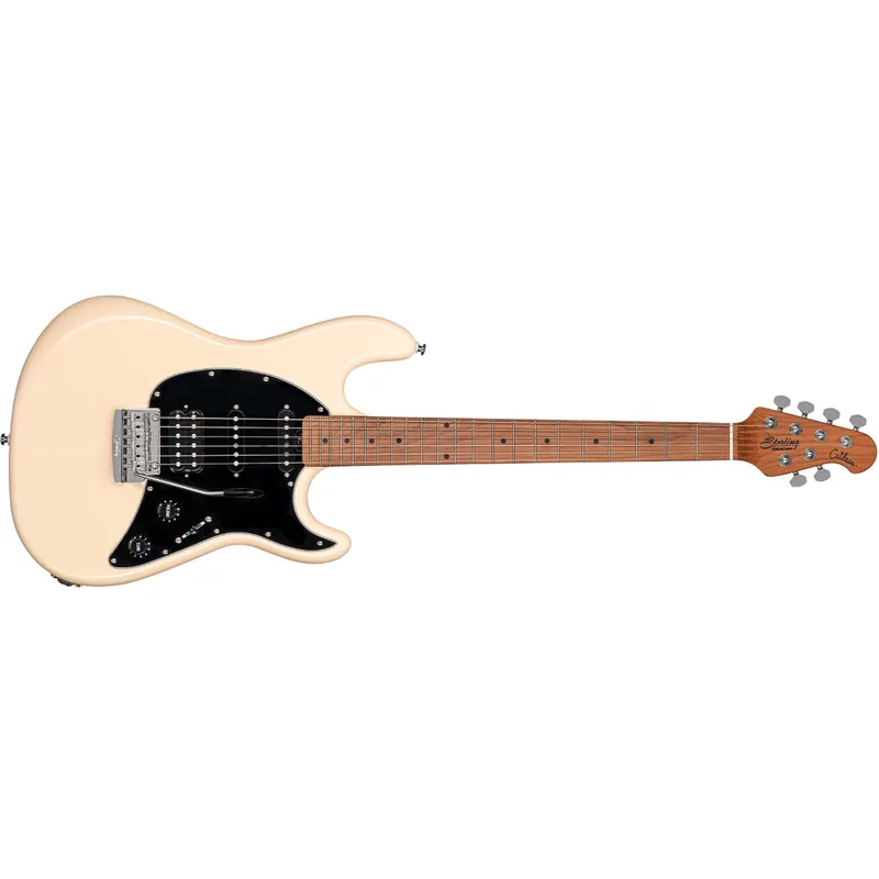 Sterling by Music Man Cutlass CT50HSS Guitar, Roasted Maple, Vintage Cream Mega Sale
