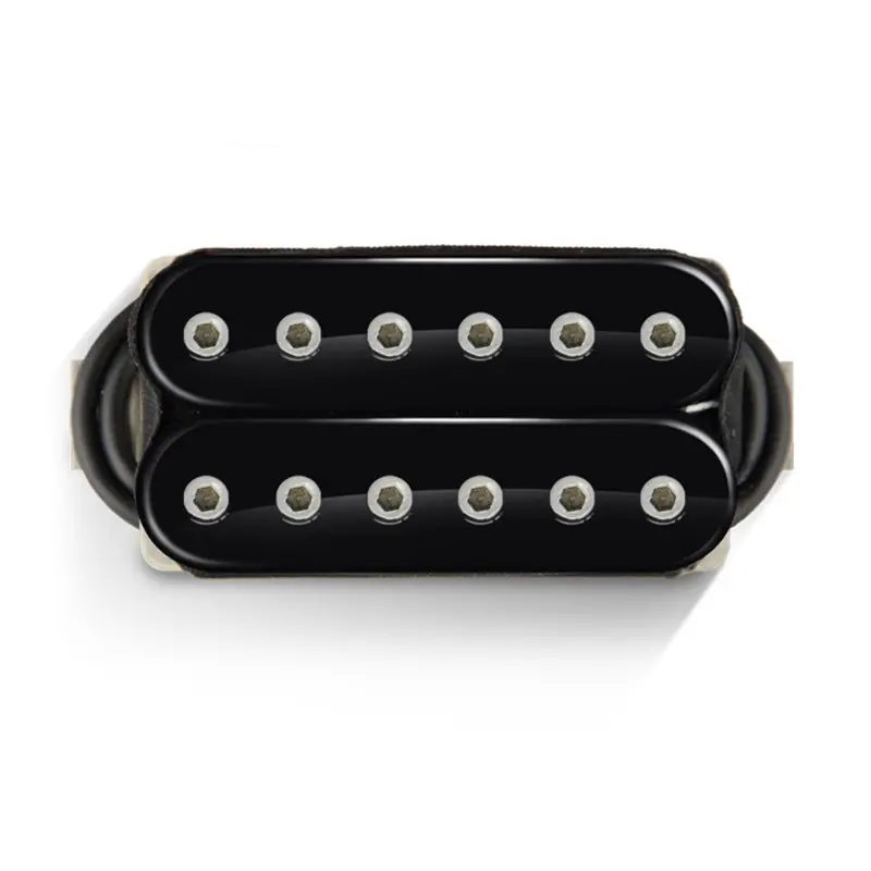 Editor’s Pick Bare Knuckle Juggernaut Humbucker Guitar Pickup, Bridge Position, Black w/ Nickel Bolts