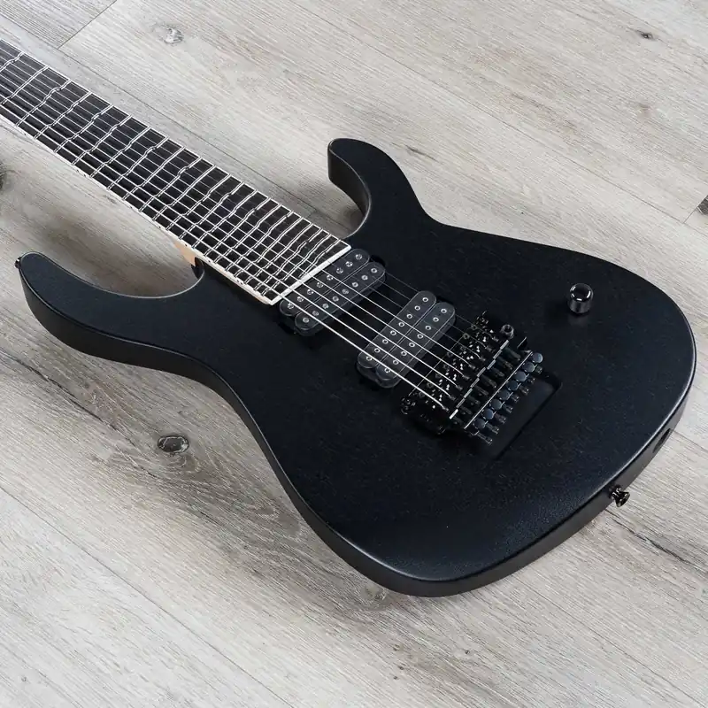 In Demand Caparison Apple Horn 8 True Temperament Guitar, 8-String, Charcoal Black Matt