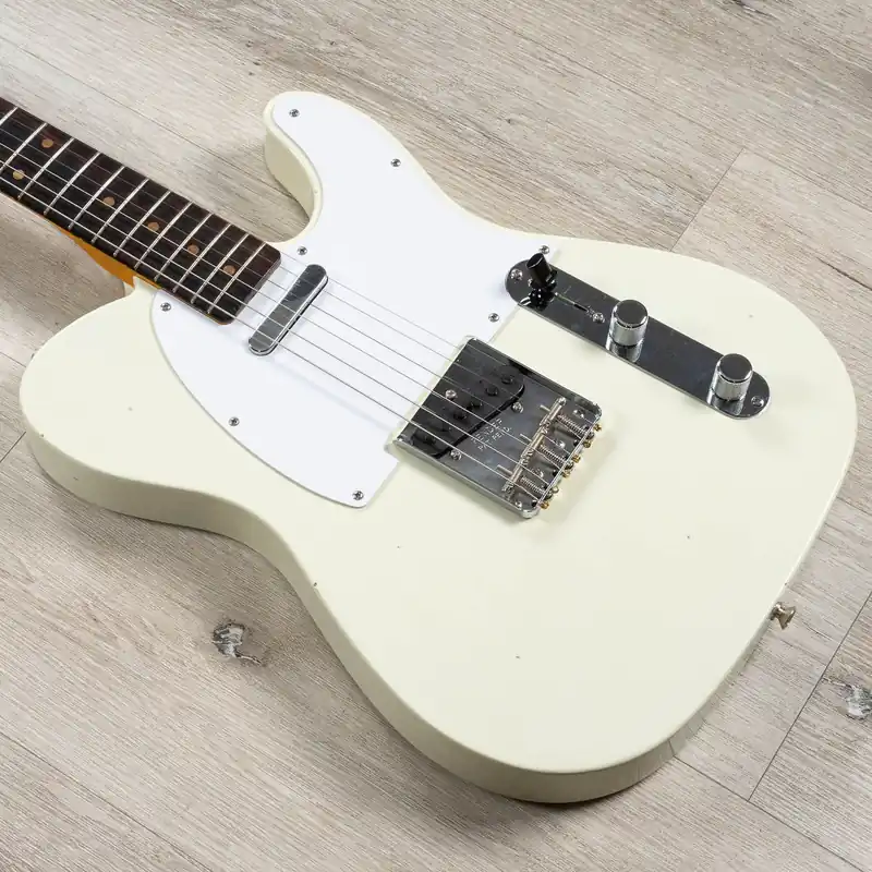 Fender Custom Shop Jimmy Page Signature Telecaster Journeyman Relic, White Blonde Budget