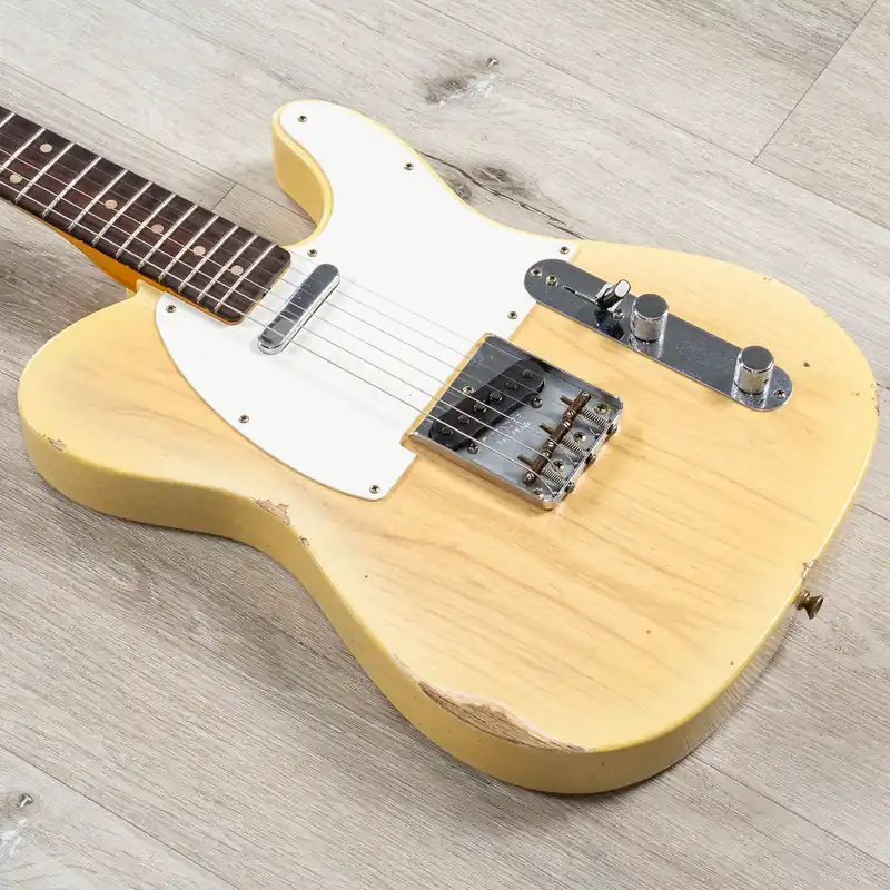 Fender 1960 Telecaster Relic Guitar, Rosewood Fingerboard, Natural Blonde Last Chance