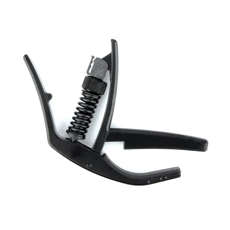 Editor’s Pick D'Addario Planet Waves PW-CP-15 Artist Drop Tune Capo, Adjustable Tension, Black