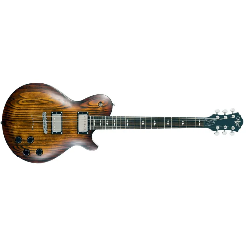 Michael Kelly MKPDOTSERA Patriot Decree OP Guitar, Ebony Fretboard, Open Pore Tobaccoburst Exclusive
