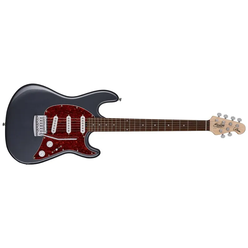 Sterling by Music Man Cutlass CT30SSS Guitar, Laurel Fretboard, Charcoal Frost Top Pick