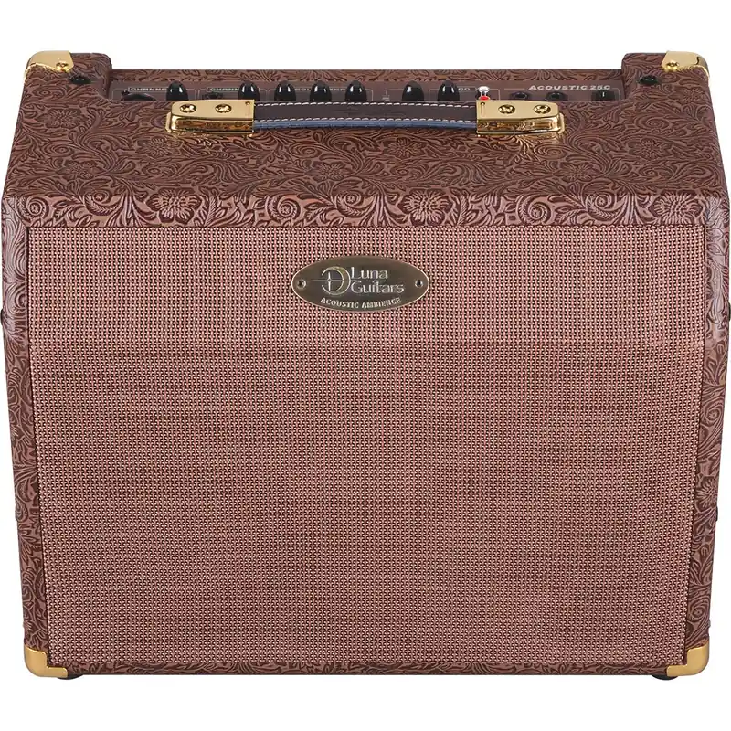 Same Day Shipping Luna AA 25 Acoustic Ambiance 25-Watt 1x8 Acoustic Guitar Combo Amp