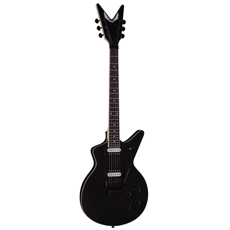 Place Order Dean CADIX F BKS Cadillac X Floyd Guitar, Indian Rosewood Fretboard, Black Satin