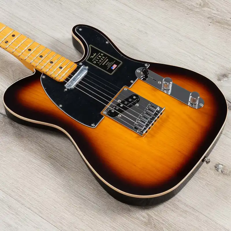 Buy Today Fender Ultra Luxe Telecaster Guitar, Maple Fretboard, 2-Color Sunburst