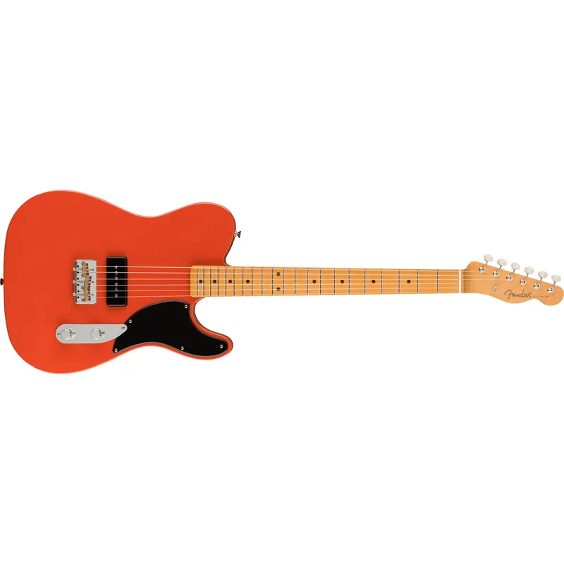 Fender Noventa Telecaster Guitar, Maple Fretboard, Fiesta Red Hot Deal