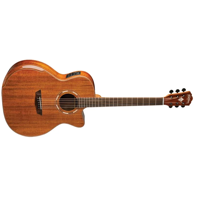 Washburn Comfort Series G55CE KOA Acoustic Electric Guitar, All Koa Body Best Price