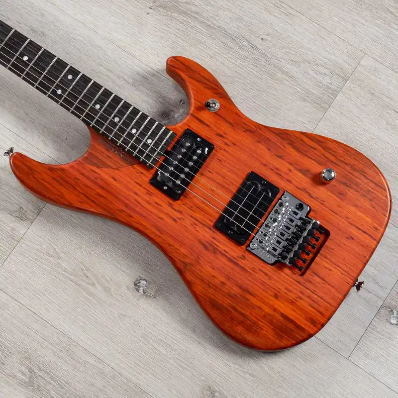 Washburn USA Nuno Bettencourt N4-NUNO PADAUK Guitar, Ebony Fretboard, Natural Limited Time