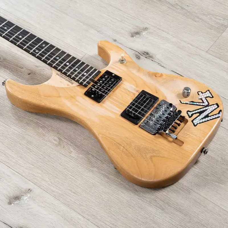 Holiday Sale Washburn USA Nuno Bettencourt N4-NUNO AUTHENTIC Guitar, Ebony Fretboard, Natural