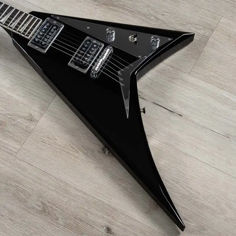 Jackson MJ Series Rhoads RRT Guitar, Ebony Fretboard, Gloss Black Exclusive Offer