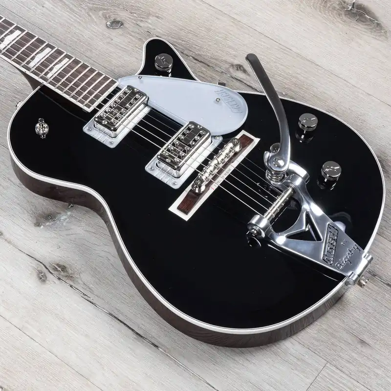 Gretsch G6128T-89 Vintage Select ‘89 Duo Jet Guitar with Bigsby, Rosewood Fretboard, Black Latest