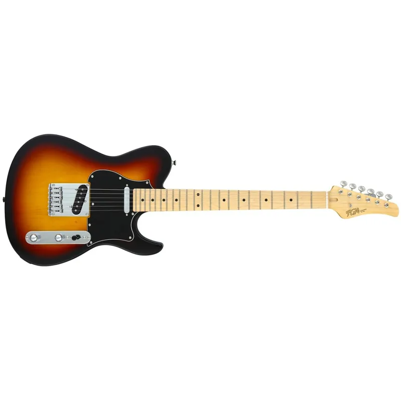 FGN Fujigen BIL2M Boundary Iliad Guitar, Maple Neck & Fretboard, 3-Tone Sunburst Direct From Manufacturer