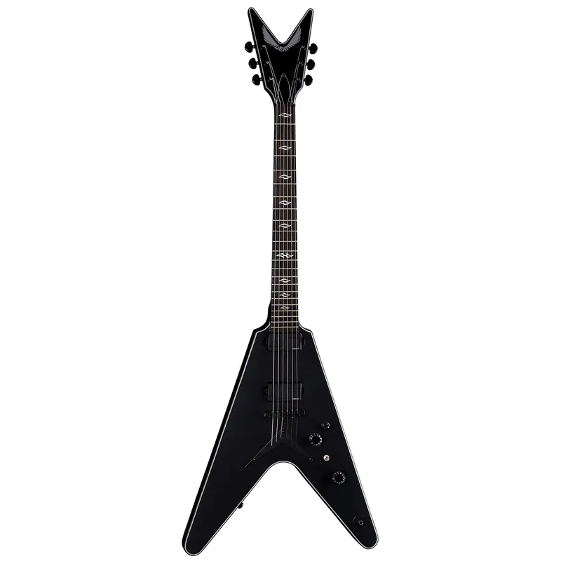 Price Drop Dean V SEL FL BKS V Select Guitar, Fishman Fluence Pickups, Black Satin
