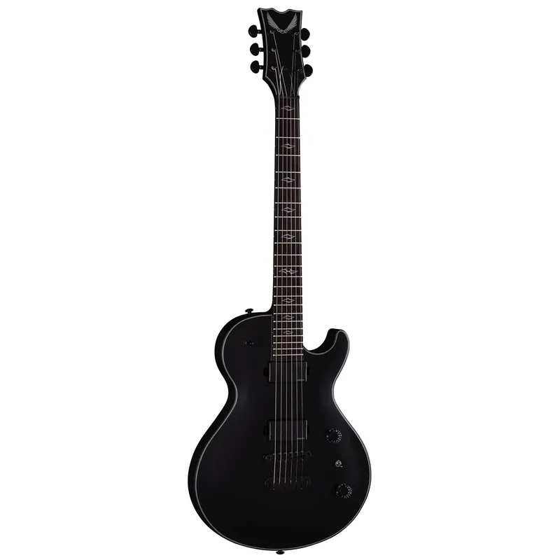 New Release Dean TB SEL FL BKS Thoroughbred Select Guitar, Fishman Fluence Pickups, Black Satin