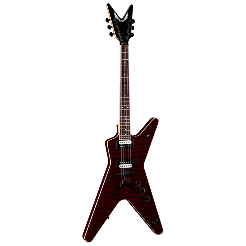 Dean MLX QM SC MLX Quilt Maple Guitar, Indian Rosewood Fretboard, Scary Cherry Brand New