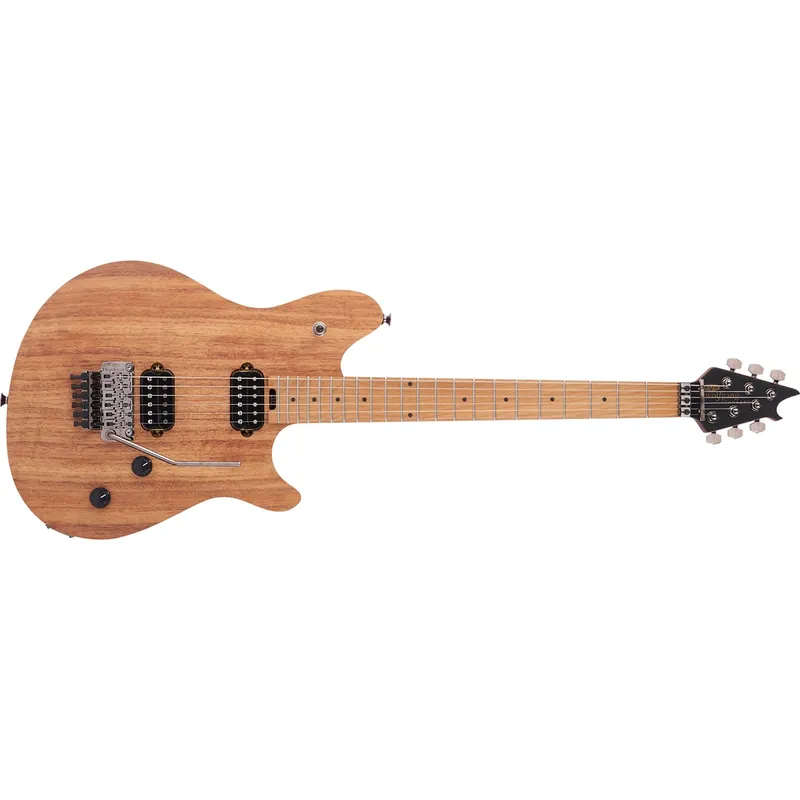 Get Yours EVH Wolfgang Standard Exotic Koa Guitar, Baked Maple Fretboard, Natural
