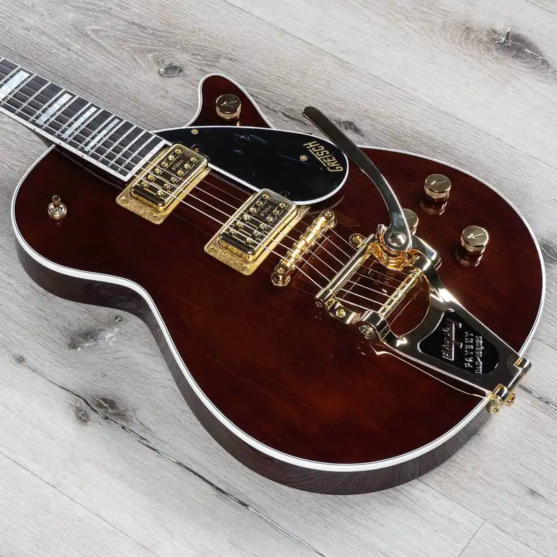 Gretsch G6228TG Players Edition Jet BT Guitar with Bigsby and Gold Hardware, Ebony Fretboard, Walnut Stain Free Shipping
