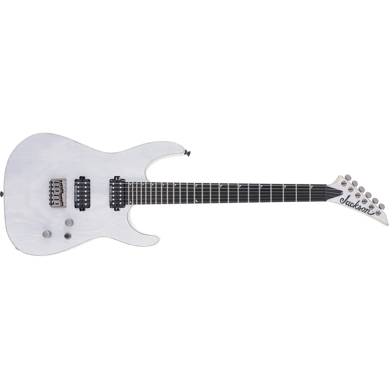 Jackson Pro Series Soloist SL2A MAH HT Guitar, Ebony Fretboard, Unicorn White Special Discount