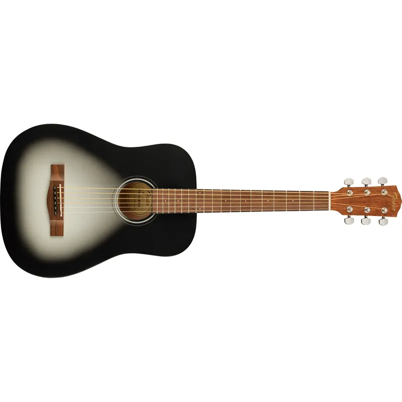 Budget Fender FA-15 3/4 Scale Steel String Guitar with Gig Bag, Walnut Fingerboard, Moonlight Burst